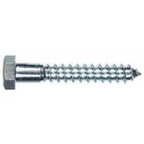 Low Strength Steel Hex Lag Screws, Zinc