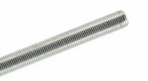 Low-Strength Steel Fine Thread Threaded Rods, Zinc