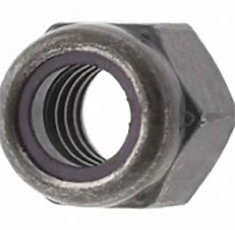 High Strength Coarse Thread Steel Grade-8 Nylon Locknuts, Plain
