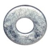 Low Strength USS Flat Washers, Galvanized