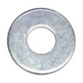 Low Strength USS Flat Washers, Zinc