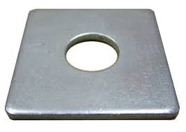 Square Plate Washers, Plain