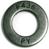 Heat Treated Flat Washers SAE, Plain