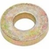 Heat Treated Thick Flat Washers SAE Y-Zinc
