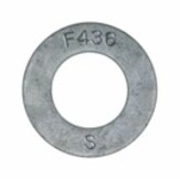 Heat Treated Flat Washers SAE, Galvanized