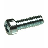 Fillister Head Phillips Machine Screws, Zinc
