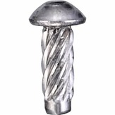 Round Head Type U-Drive Screws, Zinc