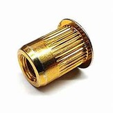 Rivet-Nuts / Large Flange Knurled Body