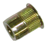 Rivet-Nuts / Metric Large Flange Knurled Body