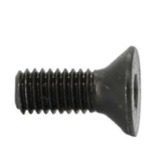 Flat Head Socket Head Cap Screw, Black Oxide (Coarse Thread)