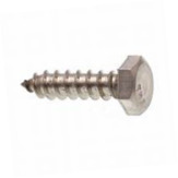 Hex Lag Screws, 18-8 Stainless Steel