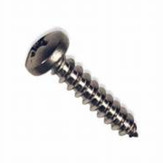 Pan Head Phillips Sheet Metal Screws, 18-8 Stainless Steel