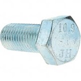 Metric 10.9 Hex Cap Screw, Zinc (Fine Thread)