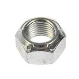 Metric All Steel Class 10 Top Lock, Zinc (Coarse Thread)