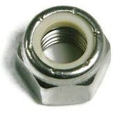 Nylon Lock Nut (Coarse Thread)