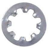 Metric Internal Tooth Lock Washers, Zinc
