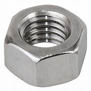 Metric Finished Hex Nuts, Coarse Thread, Din 934 SS, 18-8 Stainless Steel