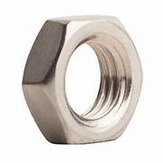 Finished Hex Jam Nuts, Coarse Thread, 18-8 Stainless Steel