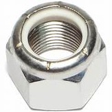 Nylon Insert Lock Nuts, Fine Thread, 18-8 Stainless Steel