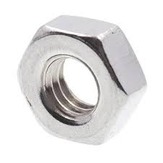 Finished Hex Machine Screw Nuts, 18-8 Stainless Steel